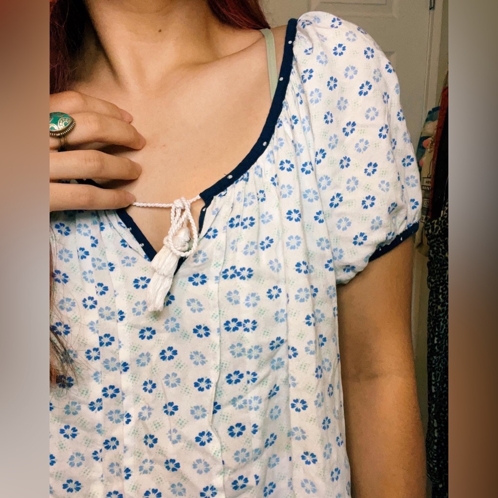 Hollister Floral Top
